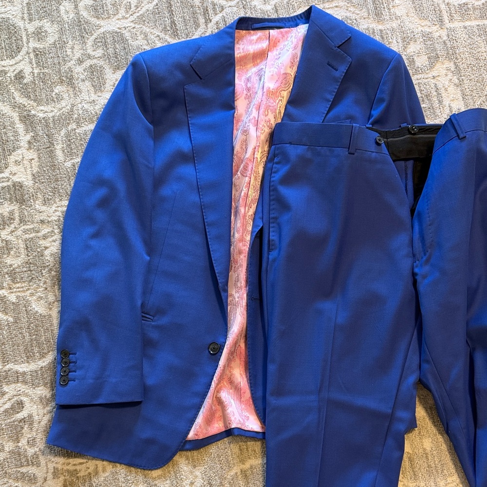 Men's Blue Suit